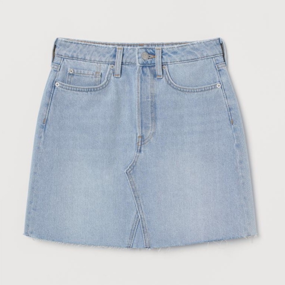 H&M Divided Denim Miniskirt